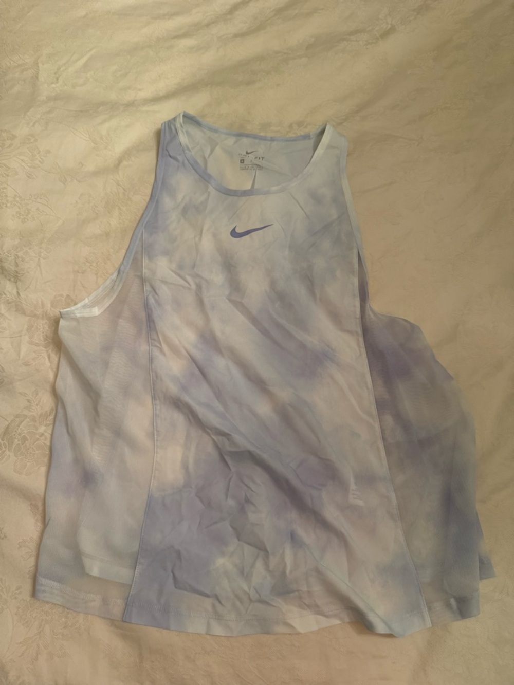 Nike Light Lavender Dri-FIT Athletic Tank Top